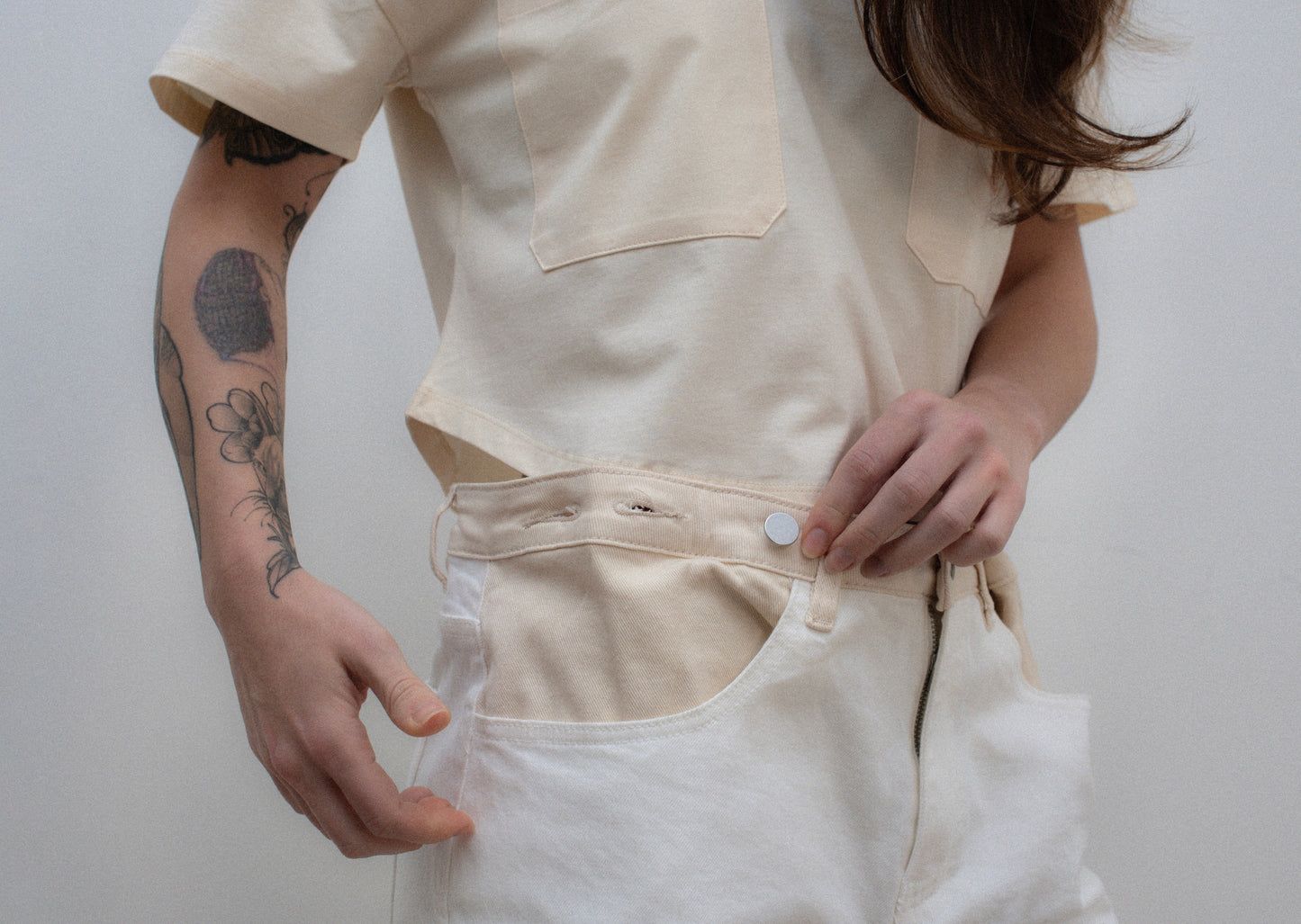Women's clothing, Loose fit bermuda shorts, trendy cream shorts,Comfortable bermuda shorts,