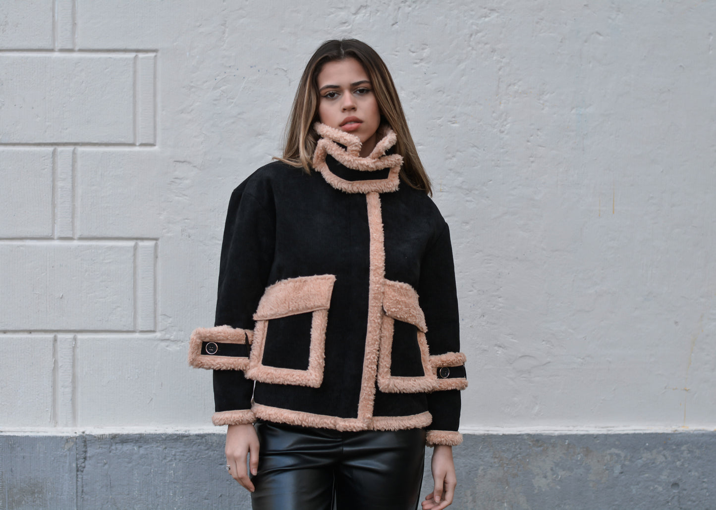 your lookbook daily icon jacket, teddy bear style