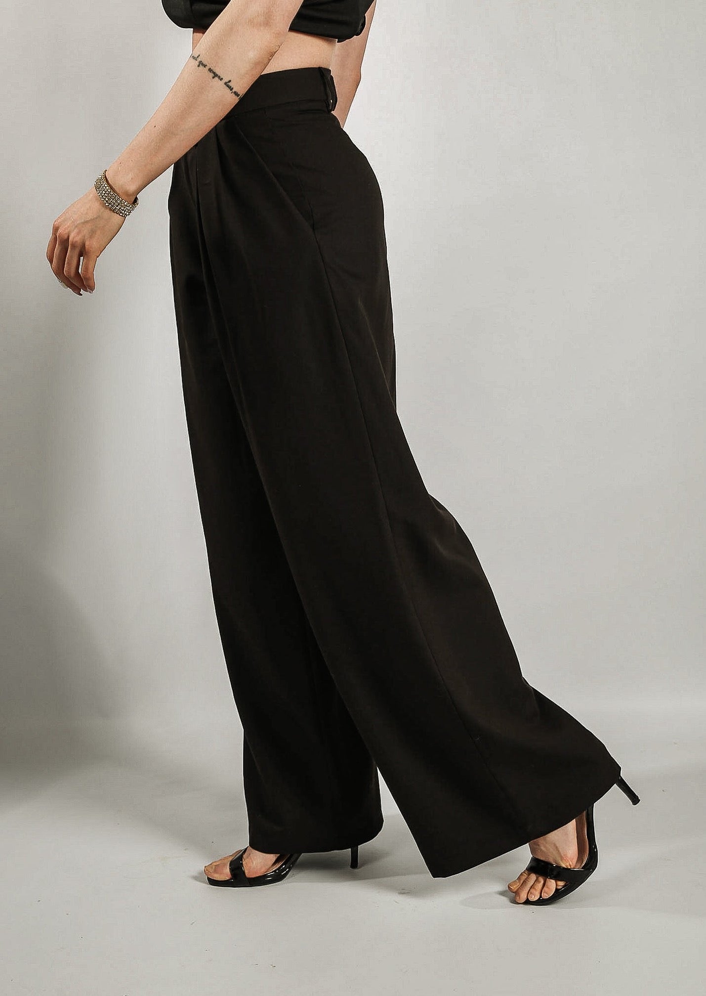 Black Palazzo Trousers