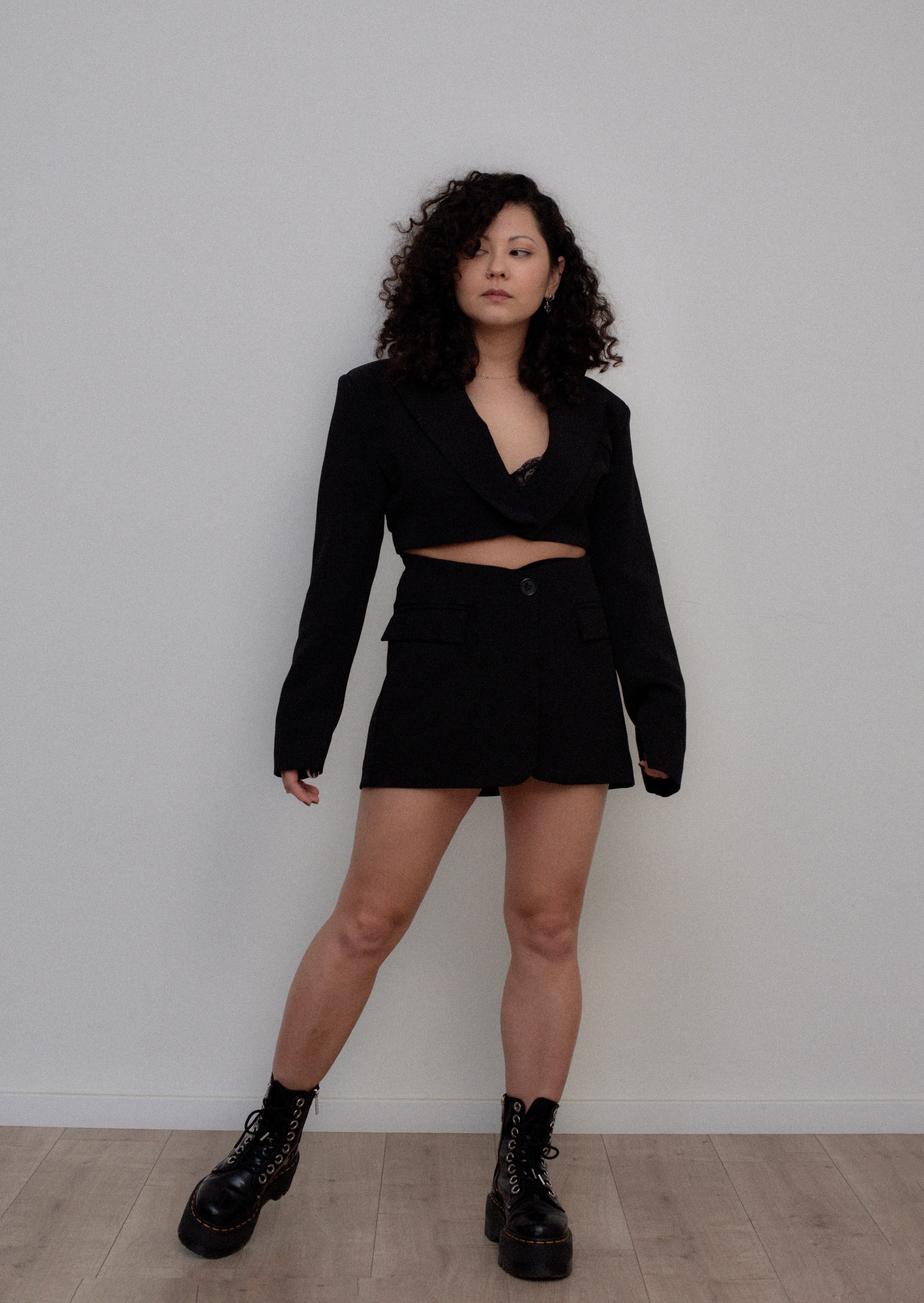 Black Cut out blazer LIMITED EDITION Your Lookbook