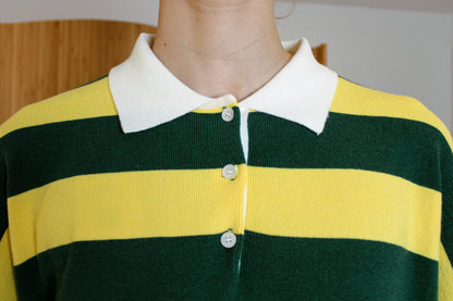 Striped Polo Brasil (with S)