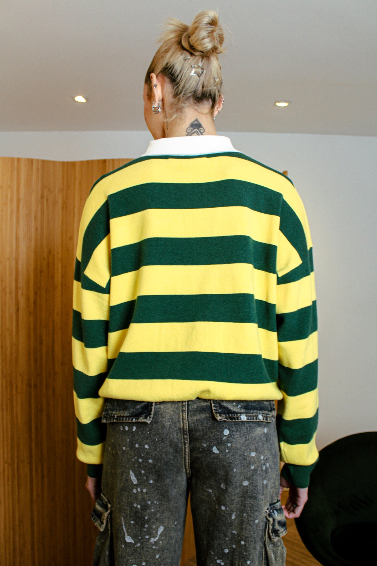 Striped Polo Brasil (with S)