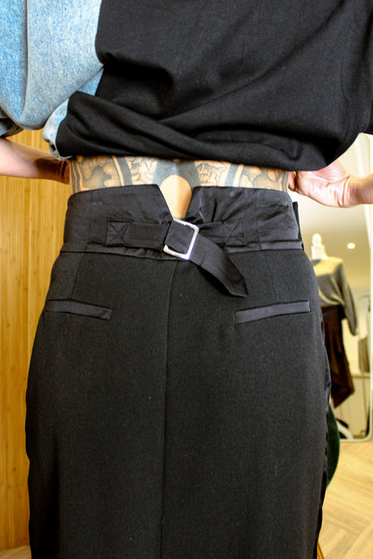 Long Tuxedo Skirt