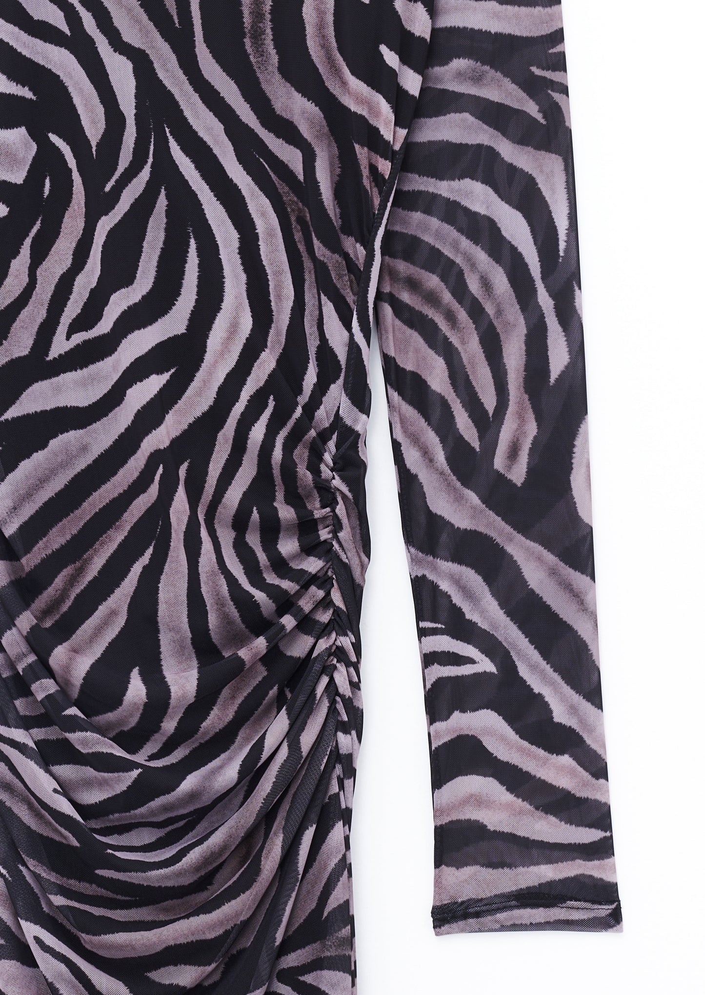mesh Zebra patterned Maxi dress Zebra dress, animal print fashion, Maxi dress, Trendy dress, mesh dress, Women's fashion, Bold pattern, Statement dress, Stylish maxi dress